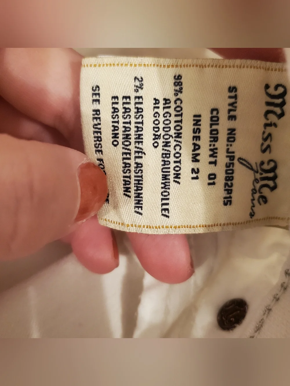 Miss Me Y2k Angel Capri - Picture 9 of 15